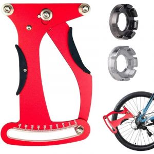 Bluedeer - Indicateur de vélo de route en alliage d'aluminium mètre tensiomètre outil de réparation de roue de Tension de rayon de vélo