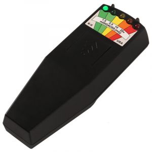 Start - Portable led emf Détecteur de chasse fantôme à Champ électromagnétique Testeur d'équipement paranormal 50Hz-20000Hz Noir