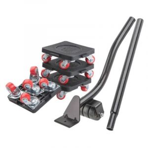 Leve Meuble Lourd, Deplace Meuble Kit avec Roue Rotative à 360 Degrés et Leve Meuble,Utilisé pour Déménagement Meubles Lourds, réfrigérateur, canapé,