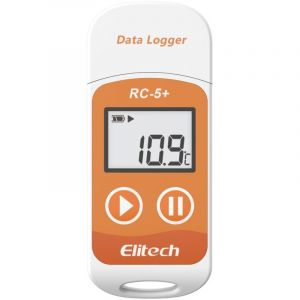 nregistreur de Température USB RC-5 + Mini Enregistreur de Données 32000 Thermomètre Numérique Rapport PDF CSV Auto Alarme