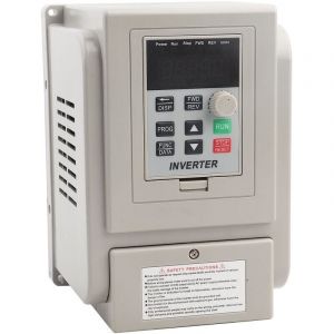 VFD Variateur de Fr&eacute;quence 220V 4KW, Contr&ocirc;leur de Vitesse &agrave; Variateur de Fr&eacute;quence VFD Monophas&eacute; Triphas&eacute; pour Moteur 220V, Convertisseur de