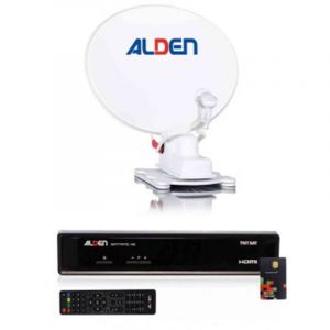 Pack ALDEN Onelight Parabole Automatique 65cm + R&eacute;cepteur satellite SATMATIC HD TNTSAT