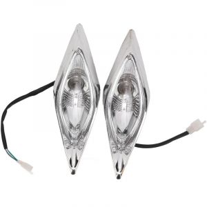 Jeffergarden - Phares avant gauche droit phares 3 fils pour 50cc 70cc 110cc 125 50cc 110cc 150cc 200cc 250cc 4 roues atv Quad