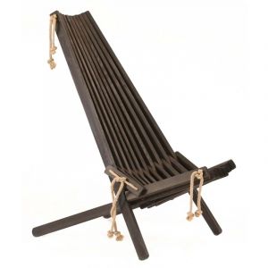 Garten Relax Chaise longue, Chaise en bois, Chaise de jardin sans coussin, Chaise pliante en bois pour le jardin, la terrasse ou le balcon, en bois