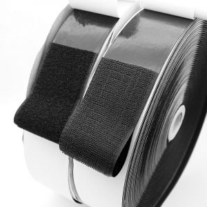 Autocollants autocollants pour rideaux de s&eacute;paration avec autocollants magiques autocollants pour &eacute;crans sans perforation Ruban adh&eacute;sif divers (noir,