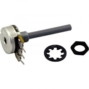 PC16BU 470K a F22 cep PC16BU 470K a F22 cep Potentiomètre rotatif mono 470 kΩ 1 pc(s) W76589 - Omeg