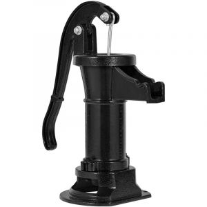 Mophorn Pompe &agrave; Eau Manuelle Puits, Hauteur de Refoulement Max 7,6 m, Pompe &agrave; Main &agrave; Bras en Fonte Style Vintage avec Raccord NPT Standard, Id&eacute;ale
