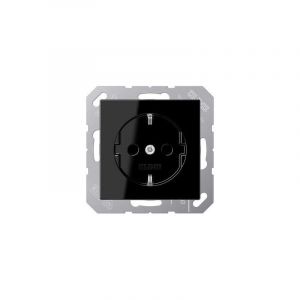Jung simple Insert Prise de courant noir A1520KISW 1 pc(s) Q265432
