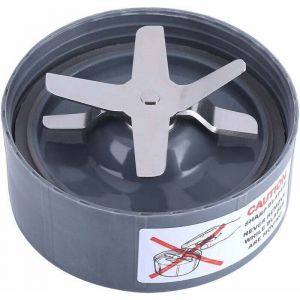 Base de Lame en Acier Inoxydable Pi&egrave;ce de Rechange d'Extracteur Crois&eacute; pour le M&eacute;langeur para NutriBullet 600 / 900W(900W)