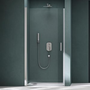Cabinet de Douche Porte de Douche Pivotante 180°Paroi de Douche pour niche 85x195cm Verre esg Transparent Ter24K - Mai&mai