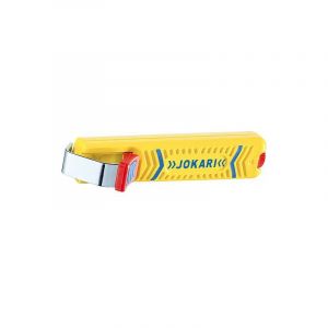 Jokari - Couteau p ouvrir gaine de cable avec lame TiN version Secura pour cable de 8-28mm