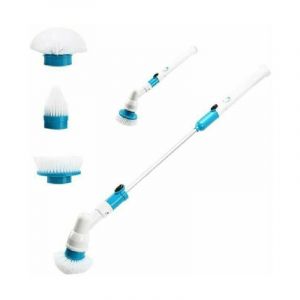 Tuserxln - Turbo Scrub Brosse de nettoyage de batterie électrique à 360 ° nettoyage de spin