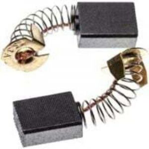 2x balais de charbon 6,5 x 13,5 x 17 mm compatibles avec les outils &eacute;lectriques Makita 5377MG, LS1011, LS1013F, 5008MG, LS1013FL avec ressort 22 mm