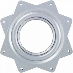 Roulement &agrave; Billes Plateau Pivotant,Plaque Pivotante,Base Pivotante,Plaque Tournant 360,M&eacute;tal Carr&eacute; Pivotant,Barre pour Tabouret de Bateau