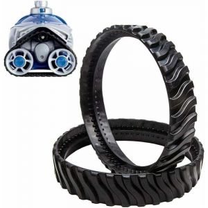 Rails pour robot nettoyeur de piscine Zodiac MX8, 2 pi&egrave;ces Zodiac MX8, caoutchouc robuste, prolongeant la dur&eacute;e de vie des pi&egrave;ces du robot nettoyeur.
