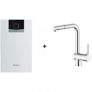 Vaillant - Chauffe-eau sous évier 5l Chauffe-eau sous évier 2 kw + robinetterie