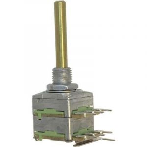 Potentiometer Service - Potentiom&egrave;tre rotatif 1 tour 63256-02400-4003/B2,5K RD1602F-20B4-30R6-B5K-602 st&eacute;r&eacute;o 0.2 w 2.5 k&Omega;