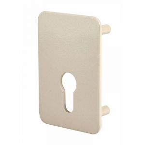 Thirard - Plaque de renfort porte isoplane type capital &agrave; cylindre profil&eacute; &eacute;poxy or