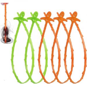 Lot de 5 Furet Deboucheur Canalisation,51cm Sink Unblocker Tool wc Flexible, Déboucheur canalisation Furet Plomberie Deboucheur evier Sonde De