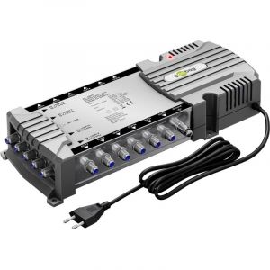 Commutateur Multiple Sat 5 Entr&eacute;es/12 Sorties, r&eacute;partiteur pour 12 abonn&eacute;s max. d'un satellite.