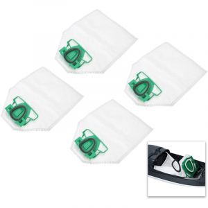 4 sacs aspirateur microfibre compatibles avec Vorwerk Kobold VK200 VK135 VK136 VK 140 VK 150 FP200