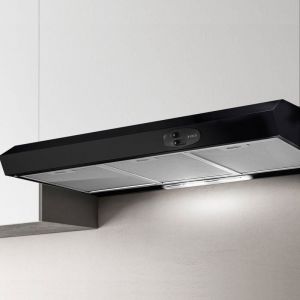 Elica - Hotte cuisine recyclage krea noir 90 cm