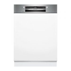 Bosch - Lave-vaisselle semi-encastrable SMI6ZCS10E SER6 - 14 couverts - Induction - L60cm - 40 dB - Classe b - Acier Brossé