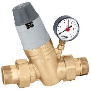 Caleffi - R&eacute;ducteur de pression avec cartouche et manom&egrave;tre 535071-535091-535081 1- 1/4'