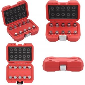 Jeu de cl&eacute;s pour &eacute;crou de blocage de roue 10 pcs pour VW - &Eacute;crous De Roue - &Eacute;crous De Blocage - Jantes Alu - Jantes Acier - S&eacute;curit&eacute; Des Roues - Home