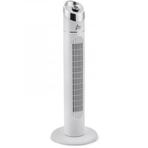 Ventilateur colonne oscillant CONFORT LINE Toronto 40W 3 vitesses H88cm D31cm blanc