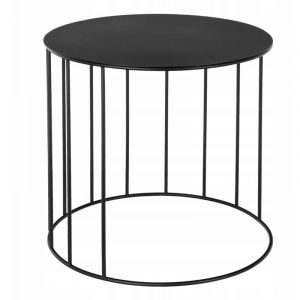 Jardinière sur pied en métal LOFT 29 cm, table grillagée