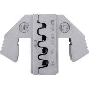 TO-9625860 Matrice à sertir pour contact mcp 6.3/4.8K & spt 0.2 à 2.5 mm² adapté pour marque (pinces) toolcra - Toolcraft