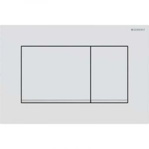 Pro Geberit Sigma30 - Tableau de commande Sigma30, blanc/chrome 115.883.KJ.1