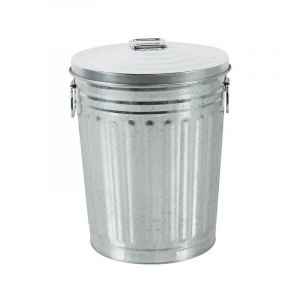 Poubelle 30l galvanisée - Linder Exclusiv