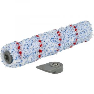 Brosse compatible avec Leifheit Regulus Aqua PowerVac aspirateur laveur sans-fil - rouleau brosse - Vhbw