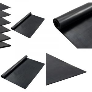 Vidaxl - Tapis en caoutchouc antidérapant 1,2x2 m 1 mm Lisse - Tapis De Sol - Tapis Caoutchouc - Tapis Antidérapant - Protection Sol - Protection