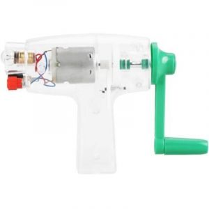 VURAHOME - Alimentation D'&eacute;nergie de Secours M&eacute;canique de G&eacute;n&eacute;rateur D'&eacute;lectricit&eacute; &agrave; Manivelle de 6.3V, Dynamo &agrave; Manivelle Pour Des D&eacute;monstrations