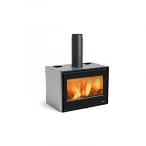 Insert à bois - LA NORDICA Inserto 80 EPS Wide 8.8 kW Avec cadre 4 côtés