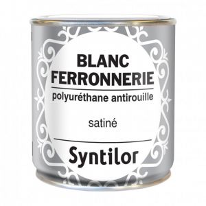 SYNTILOR Peinture ferronnerie ext&eacute;rieur Polyur&eacute;thane SYNTILOR blanc mat 0.375 l