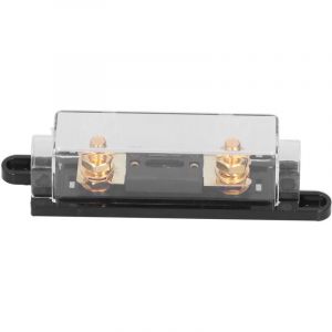 Bloc porte-fusible 100A agu Protection &eacute;lectrique pour amplificateur de puissance Audio de voiture fil de calibre 0/4