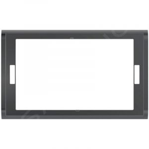 Sigma70 - Cadre de recouvrement pour Sigma70, chrome noir brillant 115.623.QC.1 - Geberit
