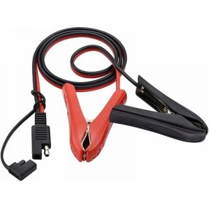 C&acirc;ble Batterie Moto,1m C&acirc;ble de D&eacute;marrage Moto 14 AWG Pince Crocodile de Cable Batterie C&acirc;ble D'extension Solaire C&acirc;ble Batterie Voiture C&acirc;bles