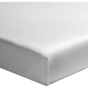 Baby Fox - Drap housse b&eacute;b&eacute; cododo percale bleu glacier bonnet 10 cm 50x85