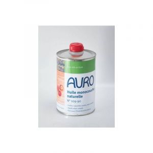 Auro - Huile monocouche nature pour meubles et sols en bois n&deg;109-90 Pot de 2.5L