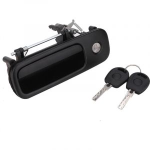 Hayon poign&eacute;e serrure + 2x cl&eacute;s pour VW Golf 4 Polo 6N Lupo 1J6827565B Poign&eacute;e de Hayon Arri&egrave;re Loquet de Poign&eacute;e de Serrure de Porte Arri&egrave;re de