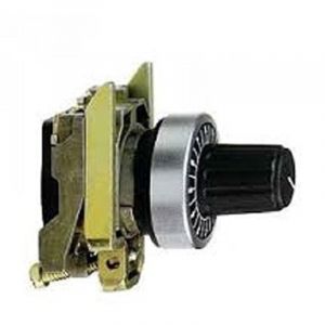 Schneider &ndash; Potentiom&egrave;tre 2.2 kOhm IP65 &ndash; Pour variateur de vitesse &ndash; R&eacute;sistance 2.2 kOhm &ndash; SZ1RV1202