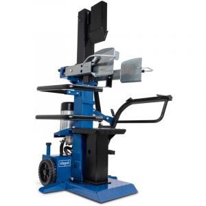 Fendeur de bois compact 10T vertical - Force de fendage 10T - 400 v - 3500 w - Jusqu'à 1070 mm - Diamètre 380 mm - Table pivotante pour bois court