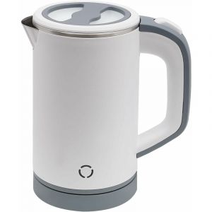 Gojoy - Bouilloire de voyage de 800 ml petite mini bouilloire électrique , bouilloire en acier inoxydable bouilloire de voyage silencieuse bouilloire