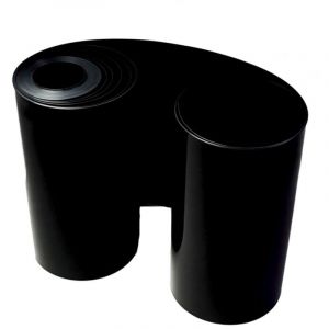 Agco - Barrière Anti Rhizome noir hdpe 0.70M de large vendu au Metre mp Choix de la dimension: Decoupe 2 ou 4 m de large - longueur (m): 8 - largeur
