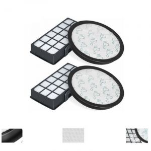 Lot de 2 Filtres hepa pour Rowenta Silence Force Cyclonic 4AAAA RO7647EA RO7663EA RO7676EA RO7681EA (Modèle RO76xx) Aspirateurs, Filtre de Rechange